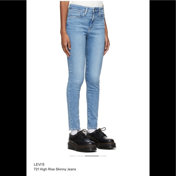 Levi’s 721 High Rise Skinny 25 - Picture 2 of 7